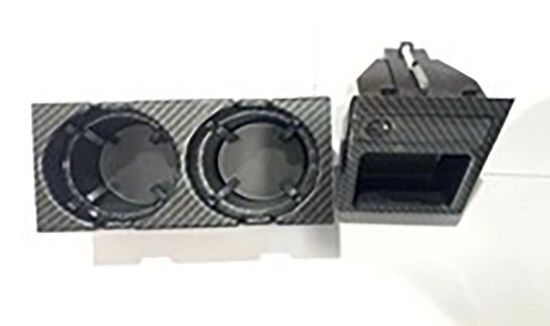 Bardaklı Ve Madeni Para Kutusu (Set-Karbon Fiber) BMW E46 98>04 - 51168217955 resmi