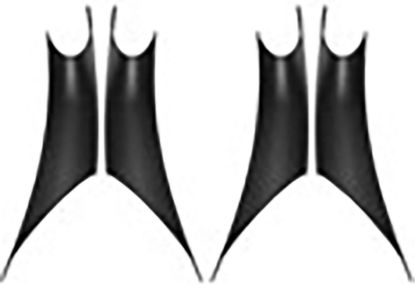 İç Kaplama 4 Parça Set (Siyah) BMW F30+lci - 51417279391R4 resmi