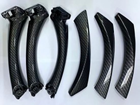 Kapı Tutamak Seti 6 Parça (karbon Fiber) BMW E90 05>12 - 51417230850/849/335/336 resmi