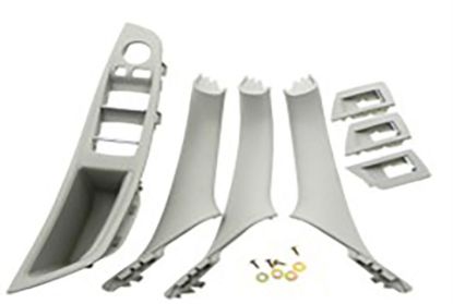 Kapı Tutamak Seti 7 Parça Katlamalı (Gri) BMW F10 F18 - 51417225877 resmi