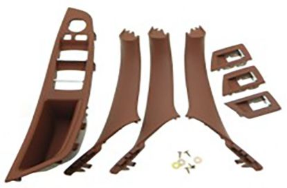 Kapı Kol Tutamak Seti 7 Parça Katlamalı (tarçın) BMW F10 F18 - 51417261933/859/860/957/954 resmi