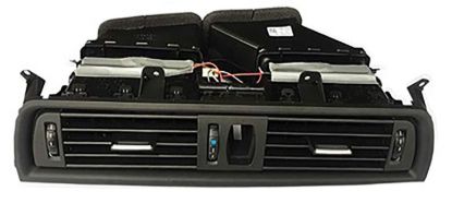 Klima Kalorifer Izgarası Ön Orta (Komple -Siyah) BMW F10 +lci - 64229166885 S1 resmi