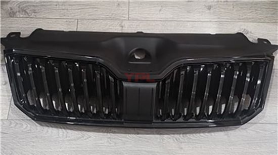 ON PANJUR PARLAK SIYAH CERCEVELI PARLAK SIYAH CIZGILI UST PLASTIK ILE BIRLIKTE 2015-2020 - 3V0853653C 041/3V0853761A FR9 resmi