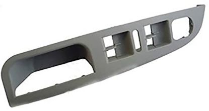dörtlü Cam Anahtar Çerçevesi Gri Golf 5/Jetta - 1K4868049C 3Z7 resmi