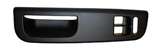 Cam Düğme Çerçevesi Sol Siyah Kapı Tutamağı Golf-Passat-Bora-Octavia 1998-2004 - 3B1867171D A94 resmi