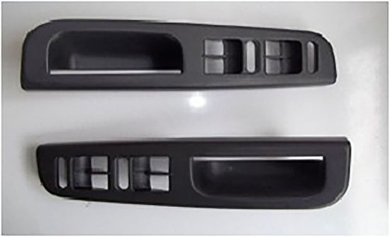 Cam Düğme Çerçevesi Sol Siyah Kapı Tutamağı Golf-Passat-Bora-Octavia 1998-2004 - 3B1867171E A94 resmi