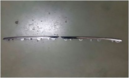 Ön Panjur Süs Çıtası Krom R Transporter T7 2016-2019 - 7E5853102 2ZZ resmi
