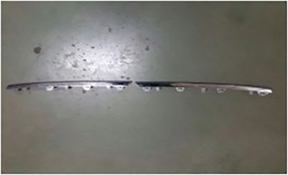 Ön Panjur Süs Çıtası Krom L Transporter T7 2016-2019 - 7E5853101 2ZZ resmi