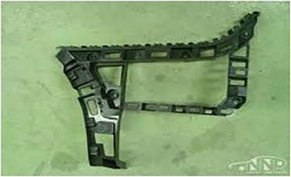 Arka Tampon Braketi L Jetta (2011-2014) - 5C6807393 resmi