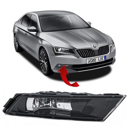 Sis Farı Sağ Skoda Superb 2015-2018 - 3V0941700A resmi