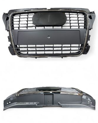 Ön Panjur Krom Çerçeve Koyu Gri A3 2009-2013 - 8P0853651M 1QP resmi