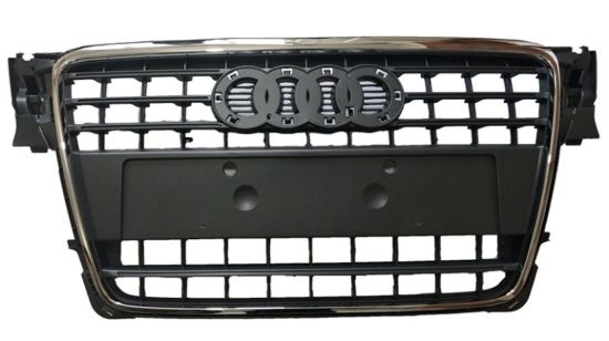 Ön Panjur Krom Çerçeve Koyu Gri A4-A4q 2008-2012 - 8K0853651 1QP resmi