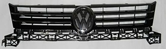 Ön Panjur Krom Çizgili Parlak Siyah Caddy-Touran 2011-2015 - 1T0853651BQ PWF resmi