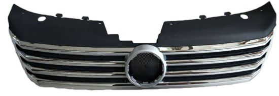 Ön Panjur Krom Çizgili+Mat Gri Passat B7 2011-2015 - 3AA853651A resmi