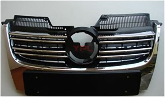 Ön Panjur Komple Krom+krom Citali+genis Plakalikli Jetta 2005-2010 - 1K5853653A 9B9/1K5853761A 2ZZ resmi