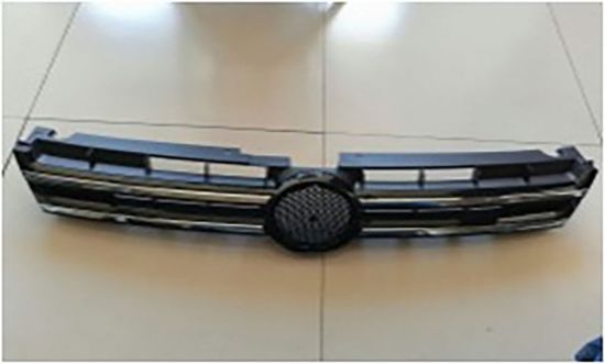 Ön Panjur Kromlu Mat Siyah Touareg 2012-2015 - 7P6853651A ZLL resmi