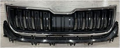 Ön Panjur Krom Çerçeve Mat Siyah Kadiaq 2016-2022 - 565853653A 2Z4/565853761 2ZZ resmi