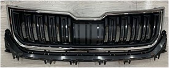 Ön Panjur Krom Çerçeve Mat Siyah Kadiaq 2016-2022 - 565853653A 2Z4/565853761 2ZZ resmi