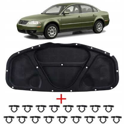 Motor Kaput Keçesi Klipsli 1. Kalite-Passat 2001-2005 - 3B0863835K resmi