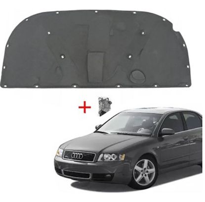 Motor Kaput Keçesi Klipsli 1. Kalite-Audi A4 2001-2005 - 8E0863825AF resmi