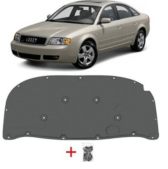 Motor Kaput Keçesi Klipsli 1. Kalite-Audi A6 1998-2005 - 4B0863825AG resmi