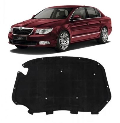 Motor Kaput Keçesi Klipsli 1. Kalite-Superb 2008>> - 3T0863831 resmi