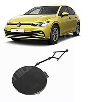 Çeki Demir Kapağı-Çekme Kanca-Ön Golf 8 2020>> - 5H0807241 GRU resmi