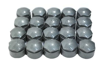 Bijon Kapağı Gri 16 Ad Normal+4 Ad Şifreli Audi Ve Seat - 4M0601173 resmi