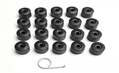 Bijon Kapak Seti Siyah 16 Normal +4 Şifreli Seat Ve Audi - 6J0601173B resmi