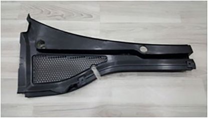 Ön Cam Izgarası Sol Deflektör Golf 7 2013-2020 - 5G1819403A resmi