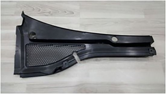 Ön Cam Izgarası Sol Deflektör Golf 7 2013-2020 - 5G1819403A resmi