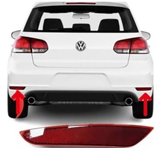 Reflektör Arka Tampon Sol Golf 6 2009-2011 - 5K0945105A resmi