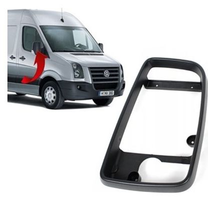 Ayna Çerçevesi Sağ Sprinter 906 06>16 Crafter 06>16 - 2E1857136A resmi