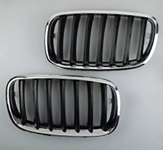 Panjur X6 E71 Sol/Sağ Set Krom/Siyah 2012-14 - 51137305589/590 resmi