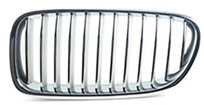 Ön Panjur Böbrek Sol 12 Çıta Krom+Krom+Titan BMW F10/F11/F18 - 51137261355 resmi