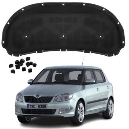 Motor Kaput Keçesi Klipsli 1. Kalite-Fabia Roomstar 2007-2015 - 5J0863831 resmi