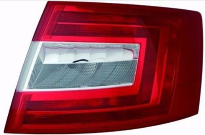 Stop Lambası Dış Ledsiz Sağ Skoda Octavia 2013-2017 - 5E5945112 resmi