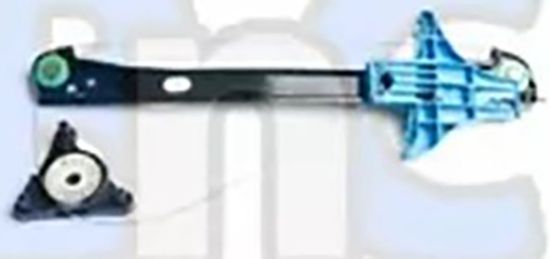 Kapı Cam Mekanizması Arka R Polo 02-10 - 6Q4839462D. resmi