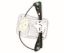 Kapı Cam Mekanizması Ön Sol (Saçlı) Skoda Fabia 2007-2014 - 5J4837461 resmi