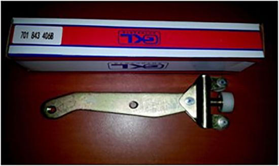 Kapı Sürgü Mekanizması Sağ Alt Transporter T4 91>04 - 701843406B resmi