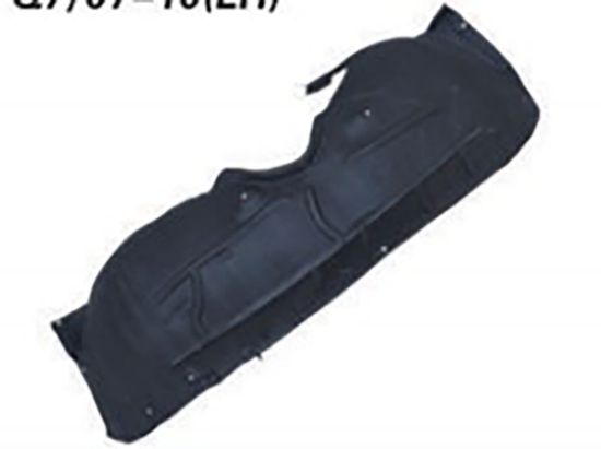 Çamurluk Davlumbazı Halı Ön Sol Havalandırmasız Q7 2007-2010 - 4L0809961C resmi