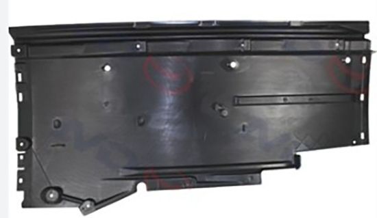 Motor Alt Muhafaza Plastik Sol (128 Cm) A4 2012-2015 - 8K0825207D resmi