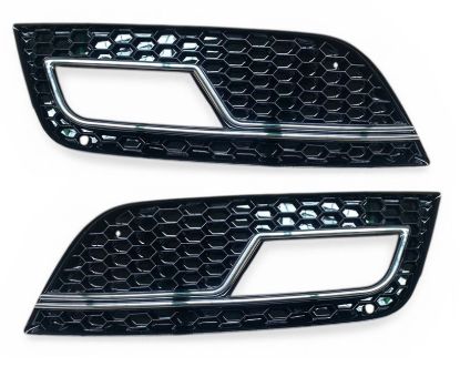 Sis Kapağı Sisli Sağ-Sol Set Piano Black Audi S Line S4-A4 2013-2016 - 8K0807681/8K0807682 resmi
