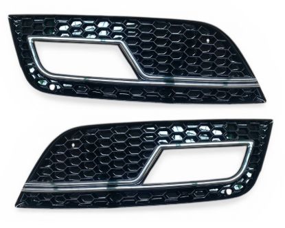 SIS KAPAGI SISLI SAG-SOL SET PIANO BLACK AUDI S LINE S4-A4 2013-2016 - 8K0807681/8K0807682 resmi