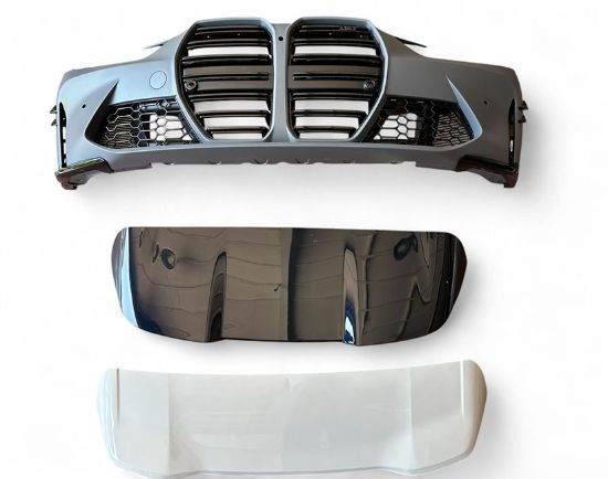 Body Kit Ön Tampon Seti BMW 3 Serisi G20 G21 2019 ve Sonrası M Dönüşüm - 51115A69619 resmi