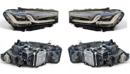 ON FAR HID LAZER XENON SAG SOL BEYINLER UZERINDE TAK CALISTIR BMW G30 LCI G80 2017-2021 - 63119479267/63119479268 resmi