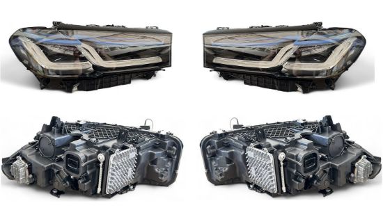 ON FAR HID LAZER XENON SAG SOL BEYINLER UZERINDE TAK CALISTIR BMW G30 LCI G80 2017-2021 - 63119479267/63119479268 resmi