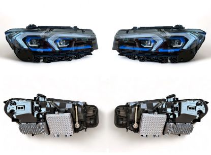 Ön Far Seti LCI Lazer Dönüşüm BMW 3 Serisi G20 2020 ve Sonrası - 63115A4F755/756 resmi