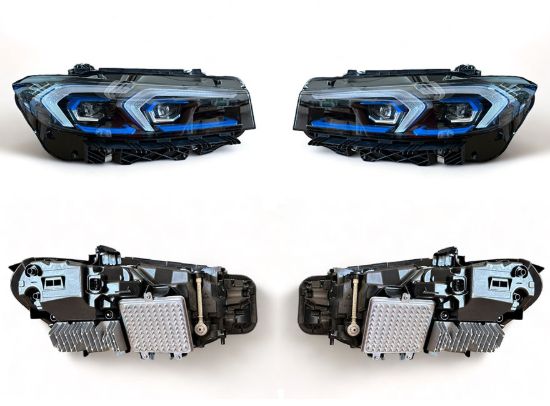Ön Far Seti LCI Lazer Dönüşüm BMW 3 Serisi G20 2020 ve Sonrası - 63115A4F755/756 resmi