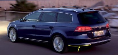 Krom Çıta Arka Tampon Sol Passat B7 Variant 2011-2014 - 3AF807459 resmi